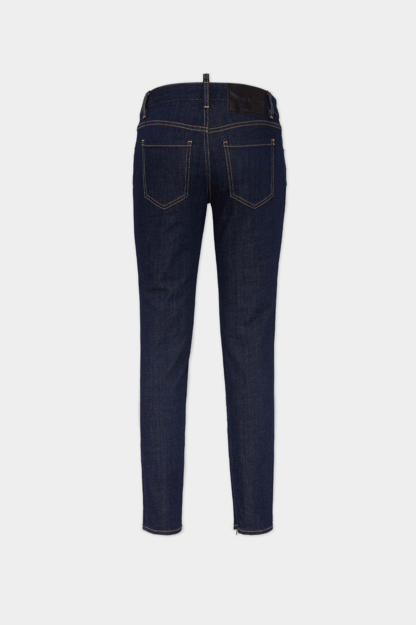 Dark Rinse Wash Medium Waist Twiggy Jeans