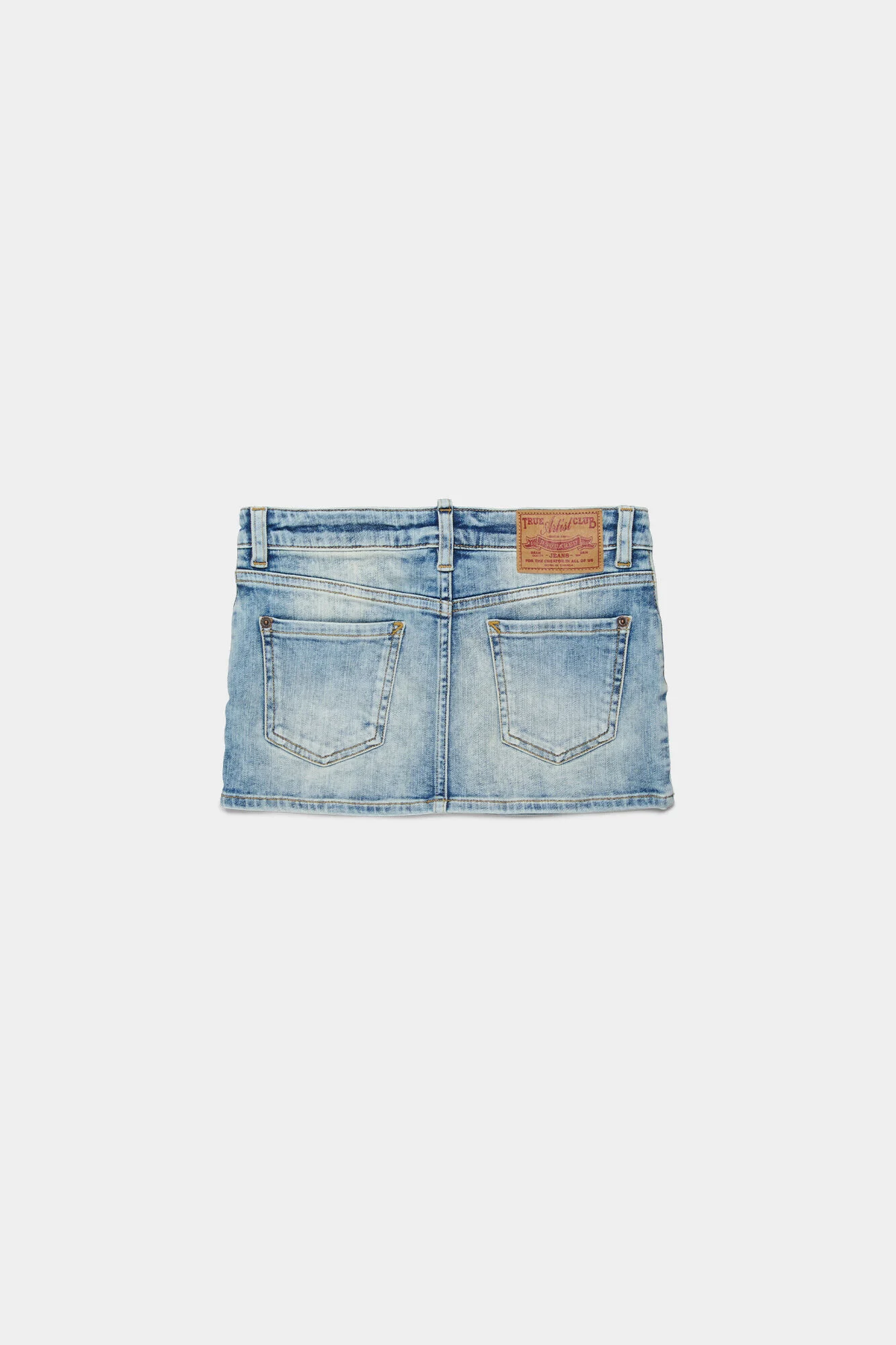 D2Kids Junior Light Ocean Drive Wash Jean Skirt