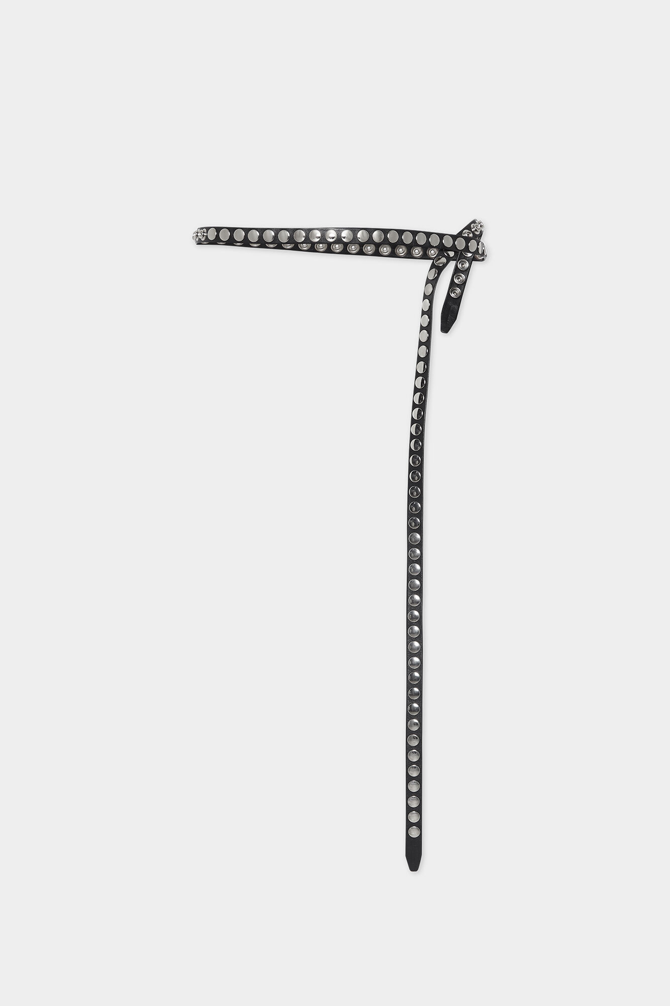 Allover Studs Snap Button Belt