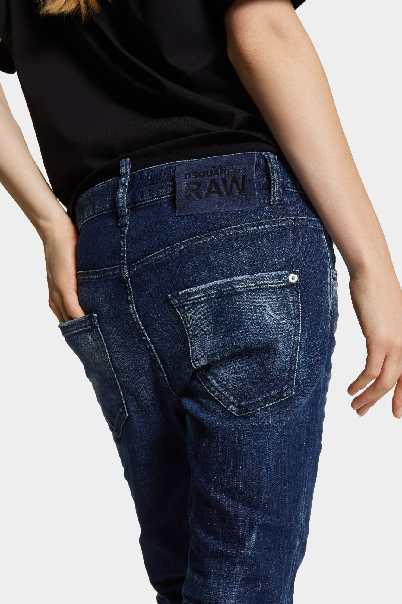 Dark Milky Way Wash Cool Girl Jeans