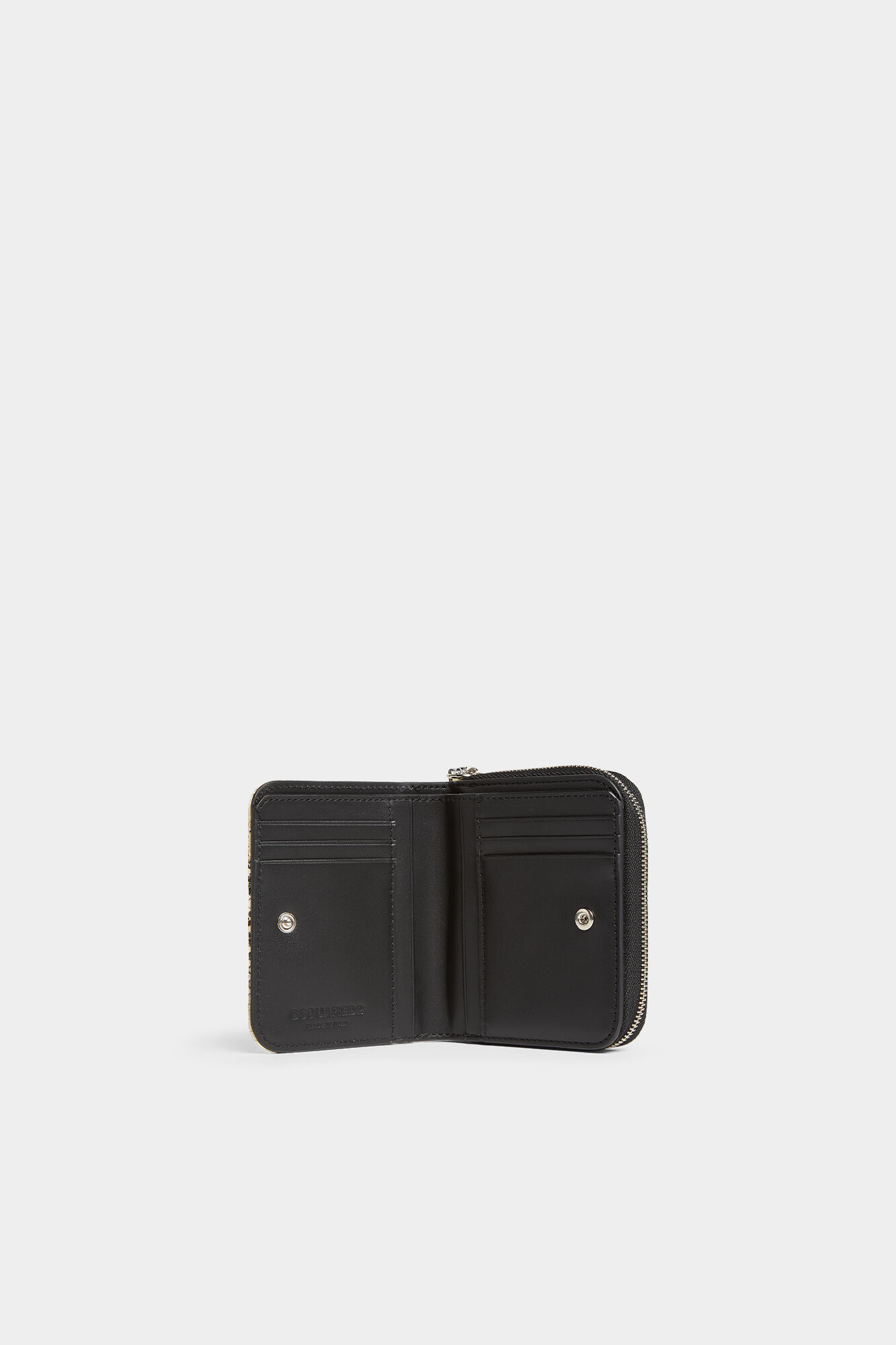 Python Gothic Dsquared2 Leather Zip Wallet