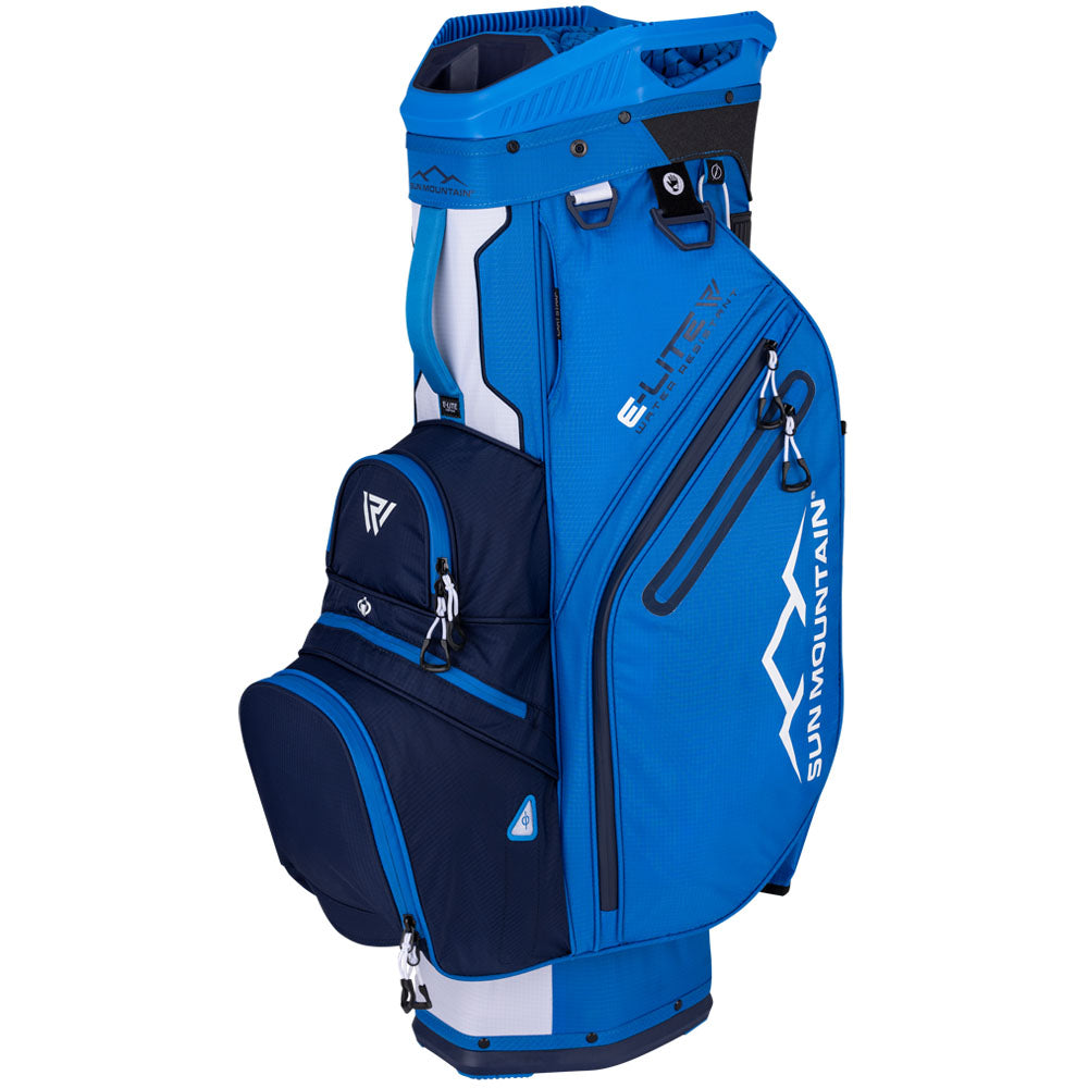 Sun Mountain E-Lite Cart Bag – Navy/Blue/White