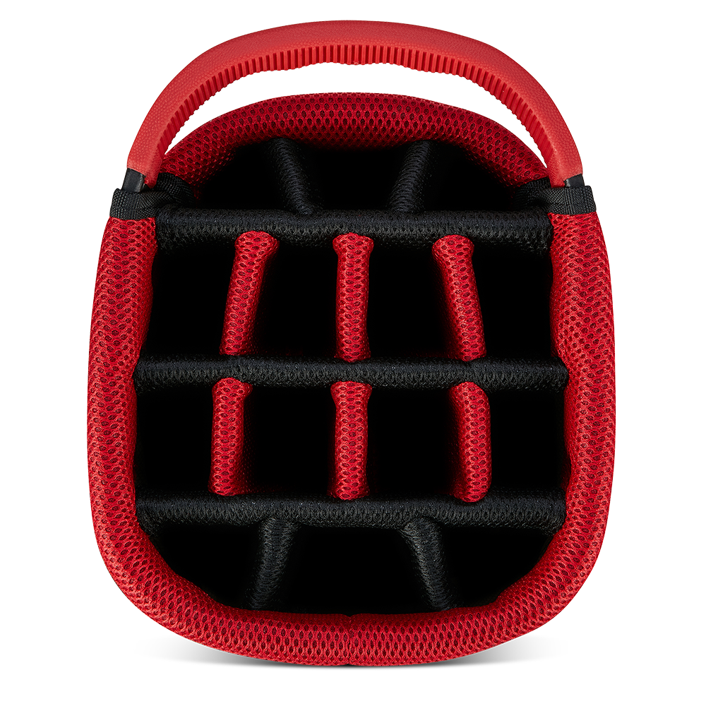 Big Max Aqua Hybrid 4 Waterproof Stand Bag – Black/Charcoal/Red