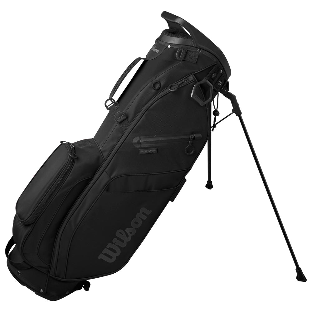 Wilson Exo Lite Stand Bag – Black/Black