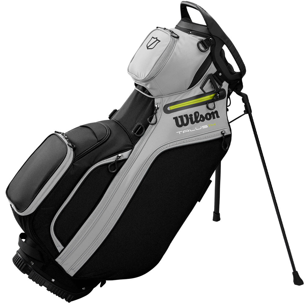 Wilson Talus Stand 14 Bag – Black/Grey/Yellow