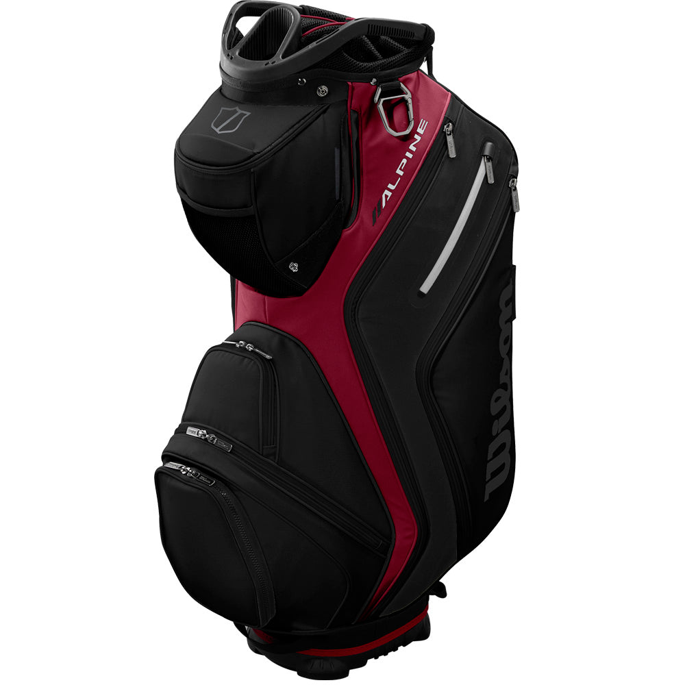Wilson Alpine Cart 14 Bag – Black/Red