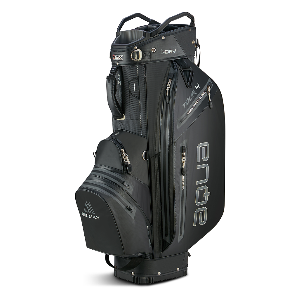 Big Max Aqua Tour 4 Waterproof Cart Bag – Black