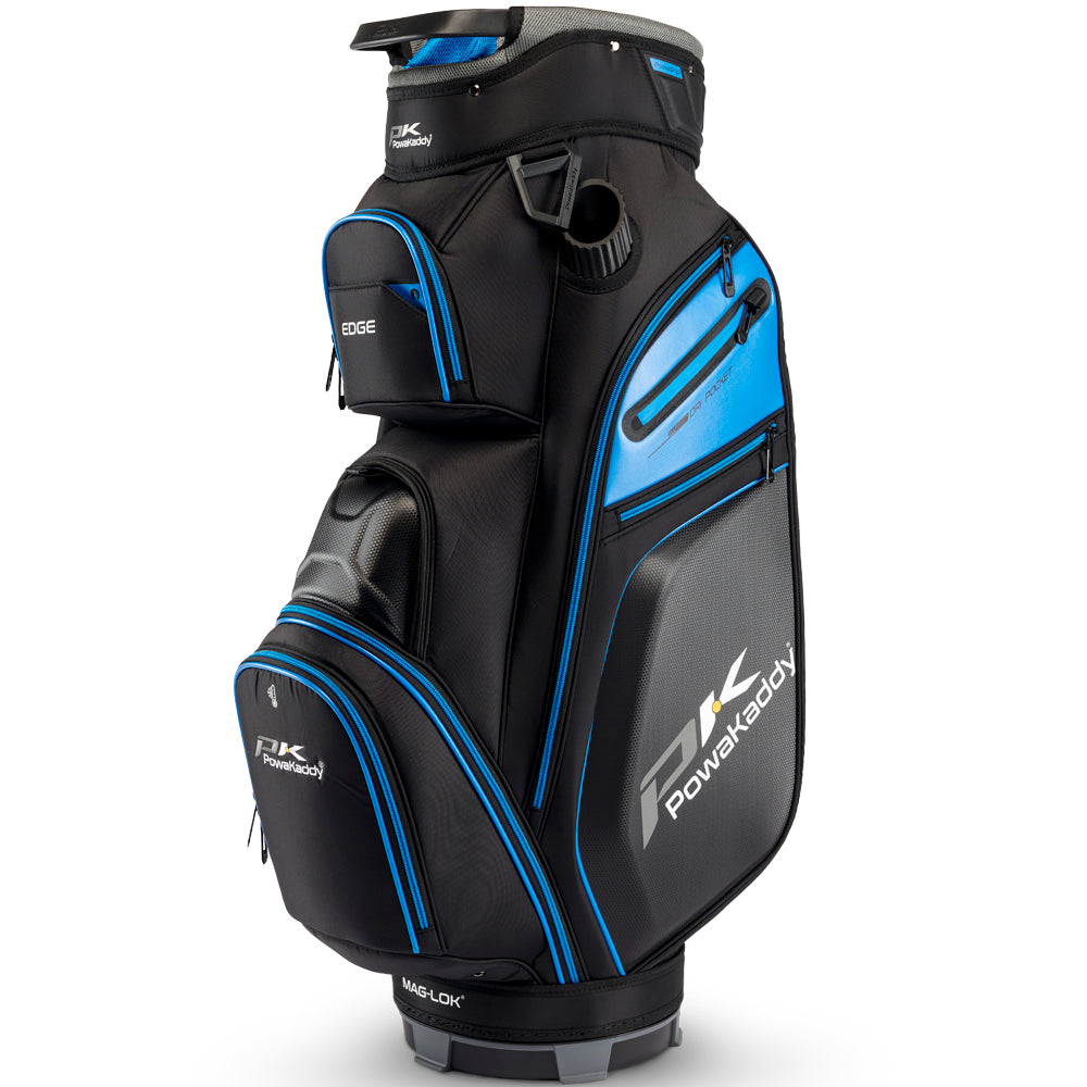 PowaKaddy EDGE Cart Bag –  Black/Blue