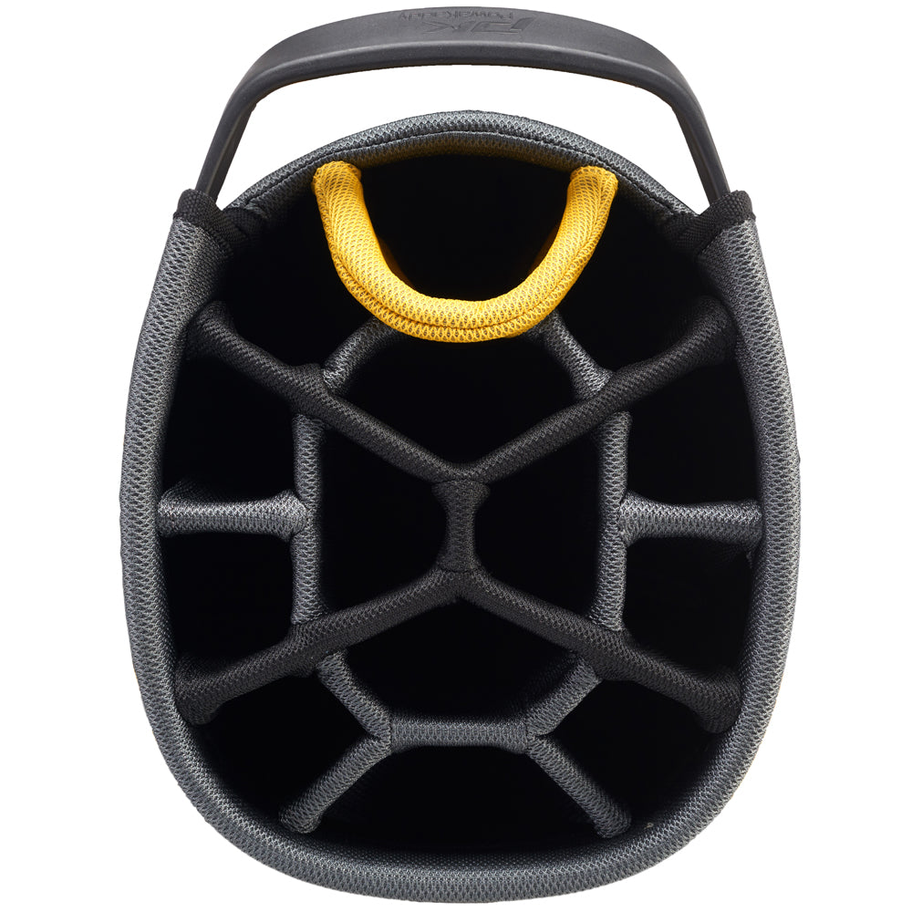 PowaKaddy Dri-TECH Waterproof Cart Bag –  Black/Yellow
