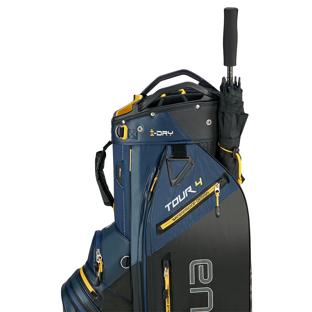 Big Max Aqua Tour 4 Waterproof Cart Bag – Navy/Black/Corn