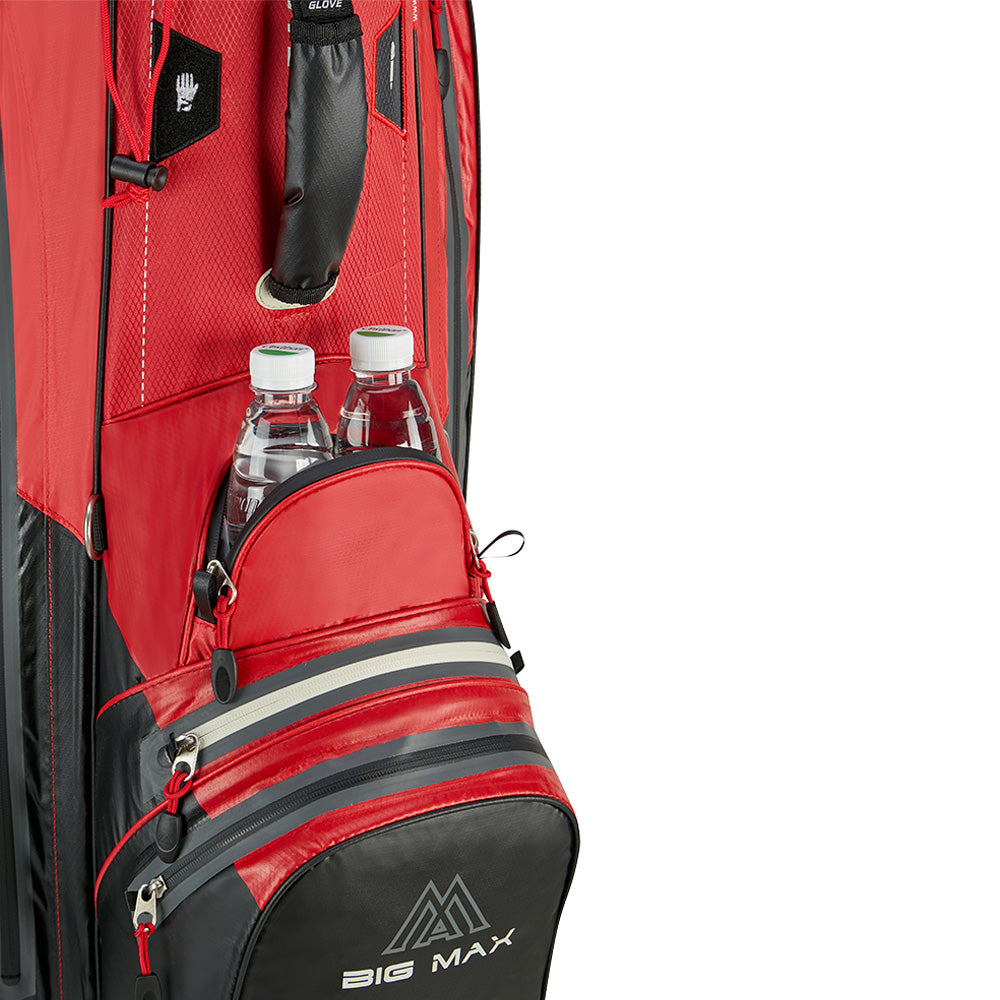 Big Max Aqua Tour 4 Waterproof Cart Bag – Red/Black