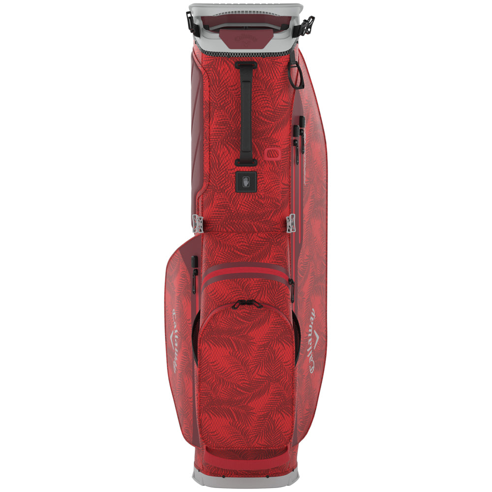 Callaway Fairway C HD Stand Bag – Red Palms/Light Grey