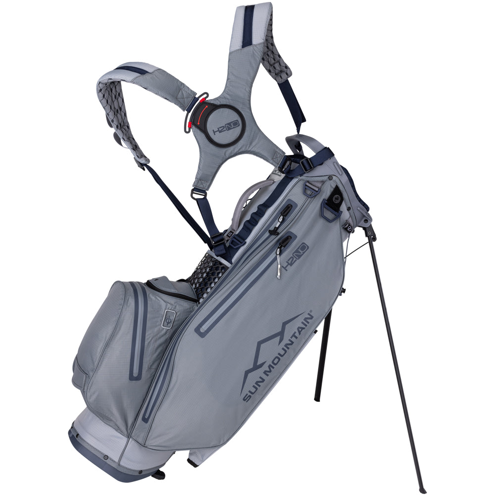 Sun Mountain H2NO Lite Waterproof Stand Bag – Cadet/Nickel
