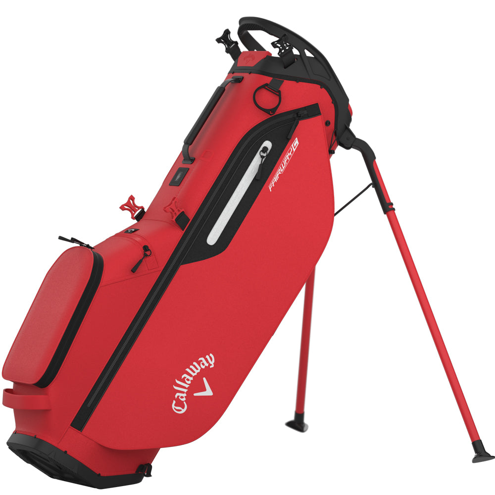Callaway Fairway C Stand Bag – Fire Red/Black/White