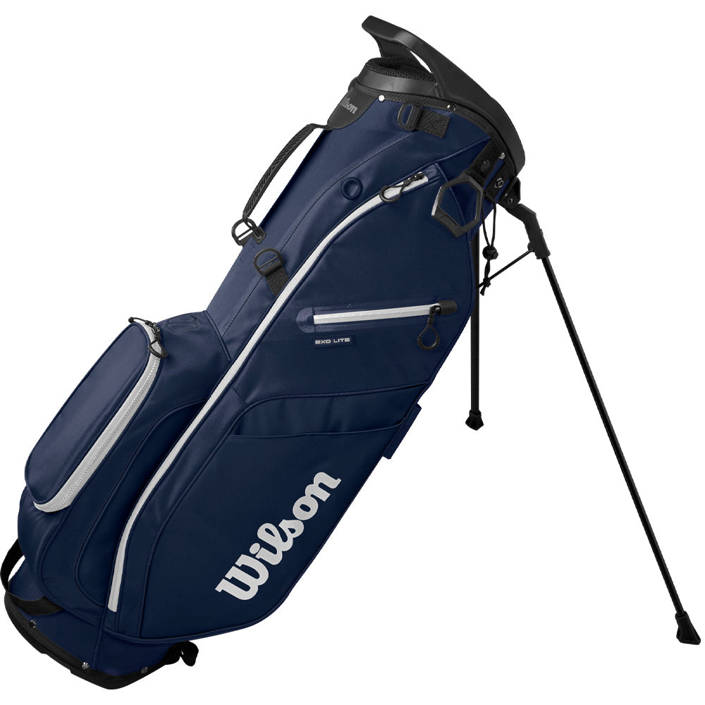 Wilson Exo Lite Stand Bag – Navy/White