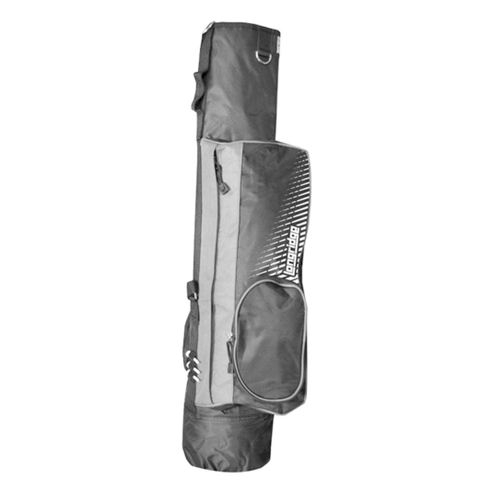 Longridge 5 Inch Pencil Bag – Black/Silver