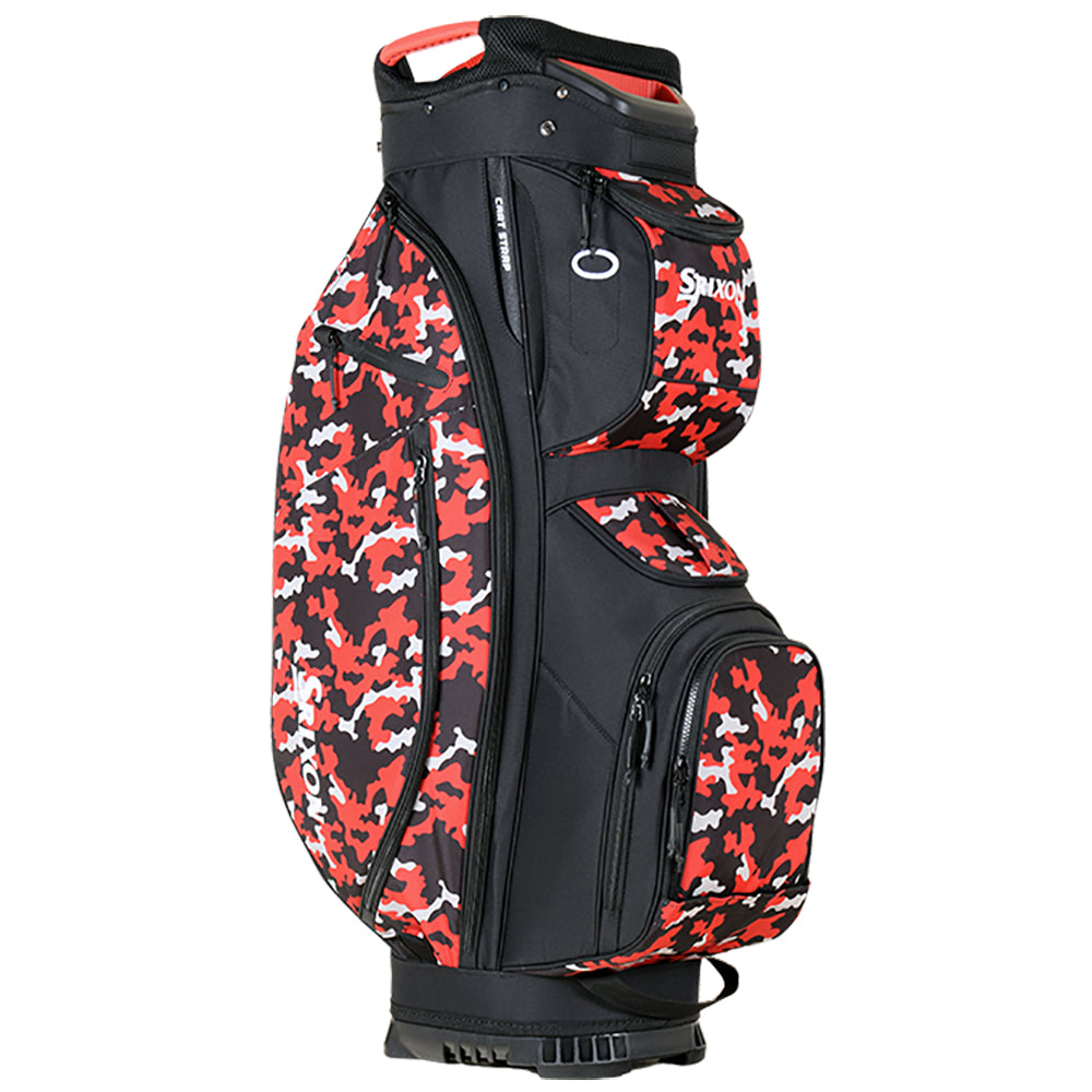 Srixon Premium Cart Bag – Black/Red Camo