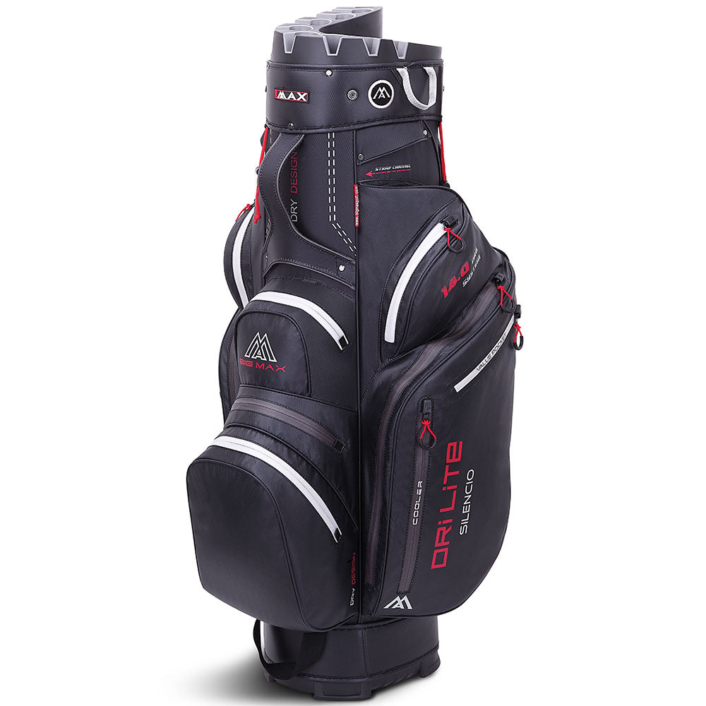 Big Max Dri Lite Silencio 2 Organiser Cart Bag – Black