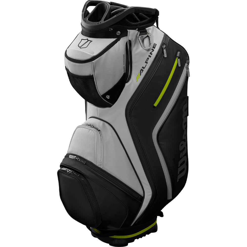 Wilson Alpine Cart 14 Bag – Light Grey/Black