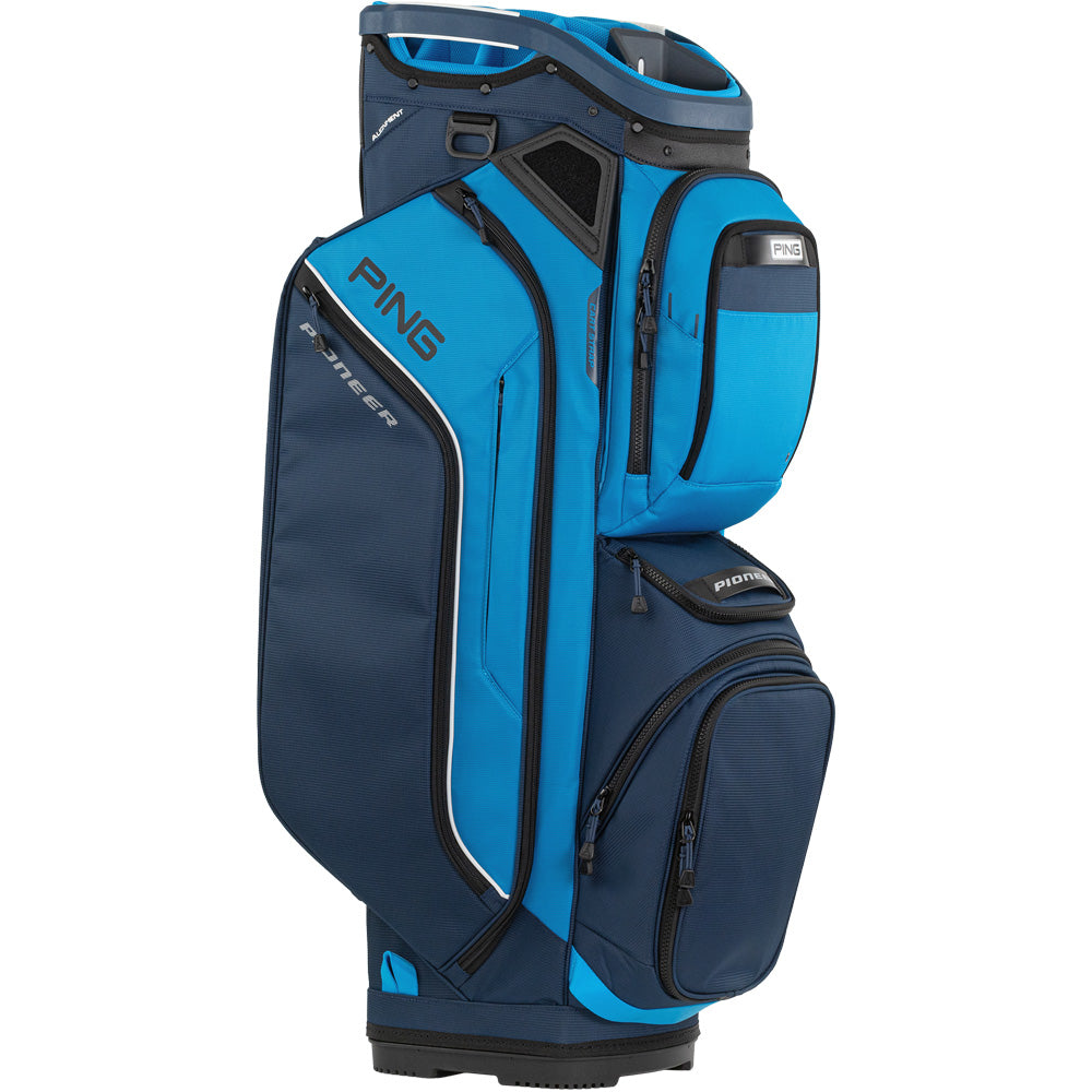 Ping Pioneer 244 Cart Bag – Blue/Navy