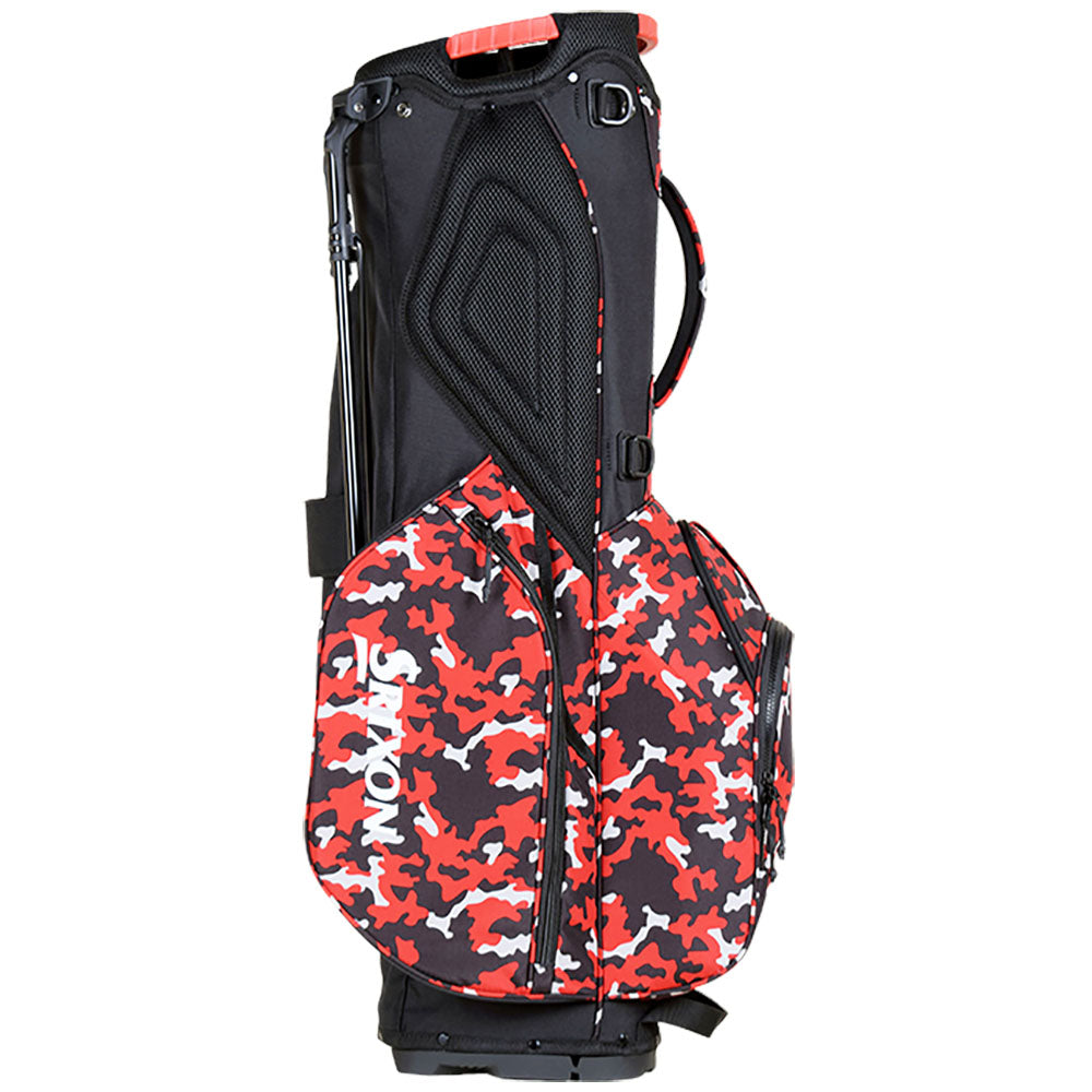 Srixon Premium Stand Bag – Black/Red Camo