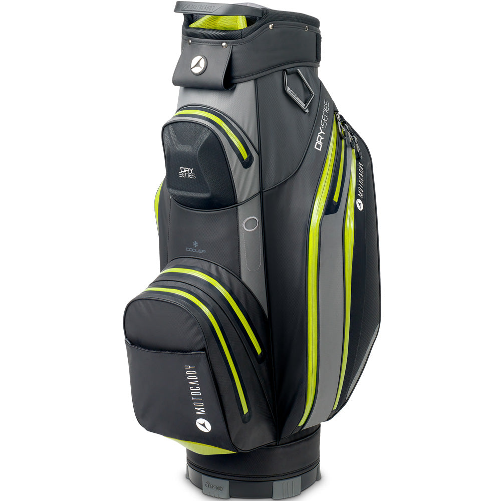 Motocaddy Dry Series Cart Waterproof Bag – Charcoal/Lime