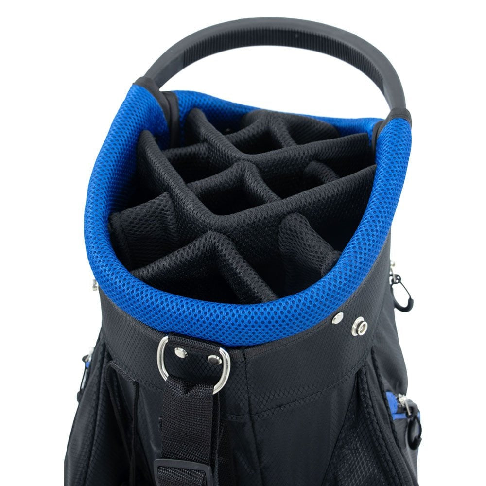 Ben Sayers DLX Cart Bag – Black/Blue