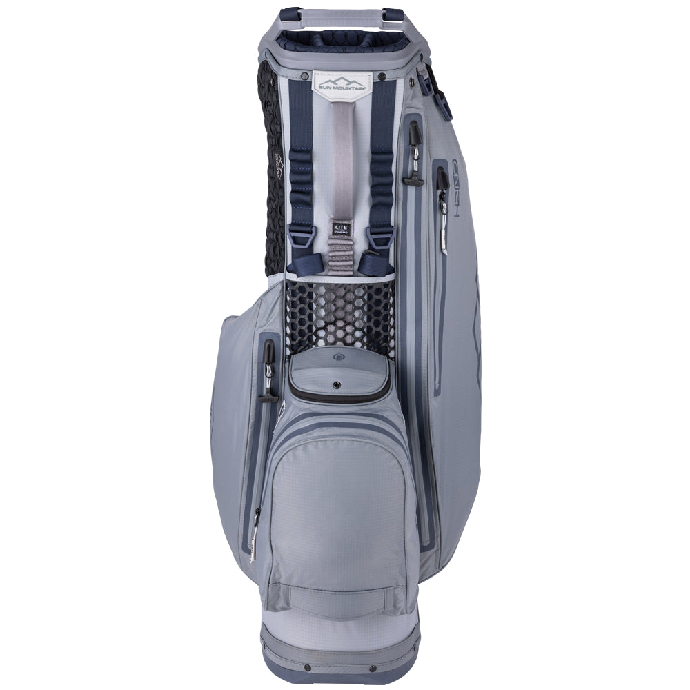 Sun Mountain H2NO 14-Way Lite Waterproof Stand Bag – Cadet/Nickel