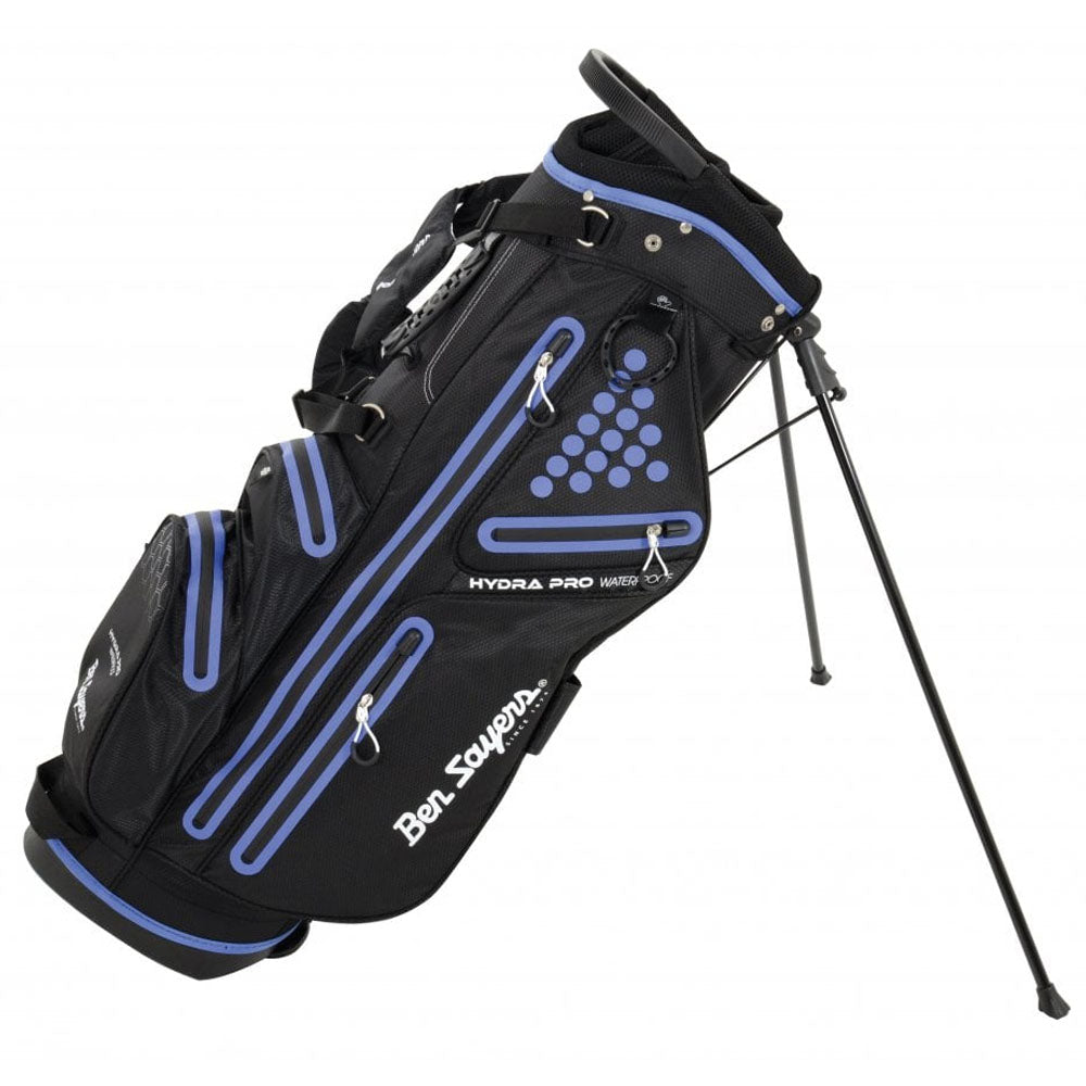 Ben Sayers Hydra Pro Waterproof Stand Bag – Black/Blue
