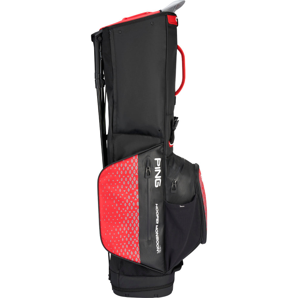 Ping Hoofer Monsoon 231 Stand Bag – Black/Red