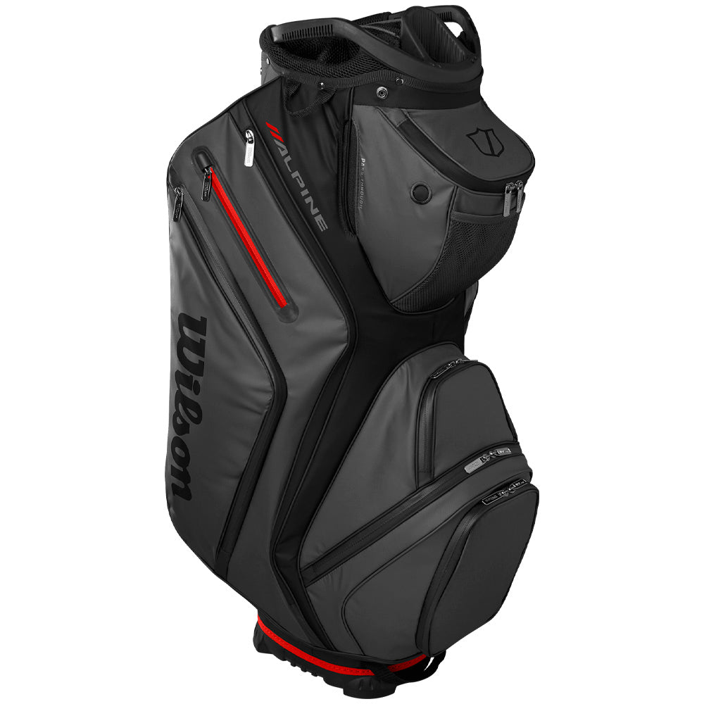 Wilson Alpine Cart 14 Bag – Black/Grey