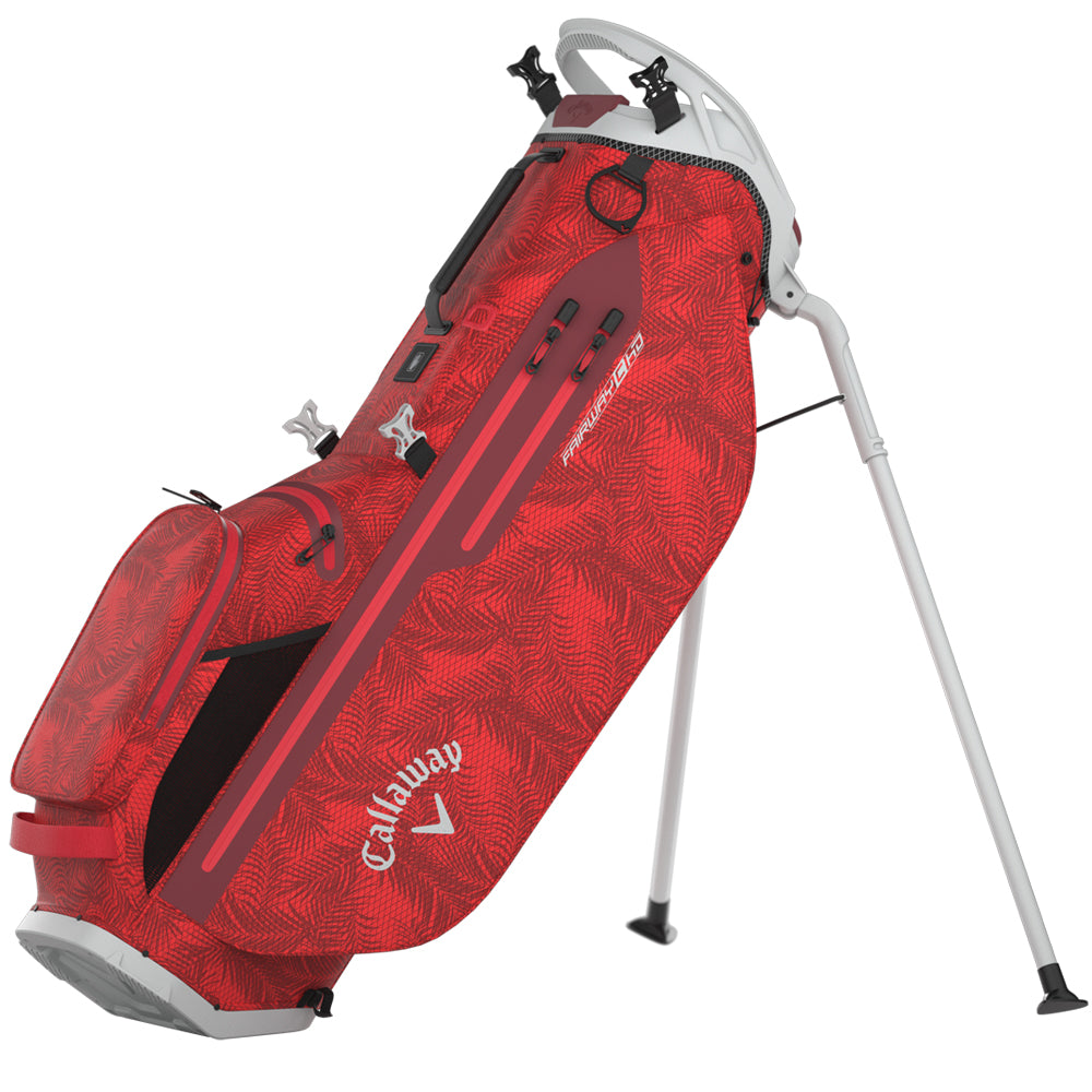 Callaway Fairway C HD Stand Bag – Red Palms/Light Grey