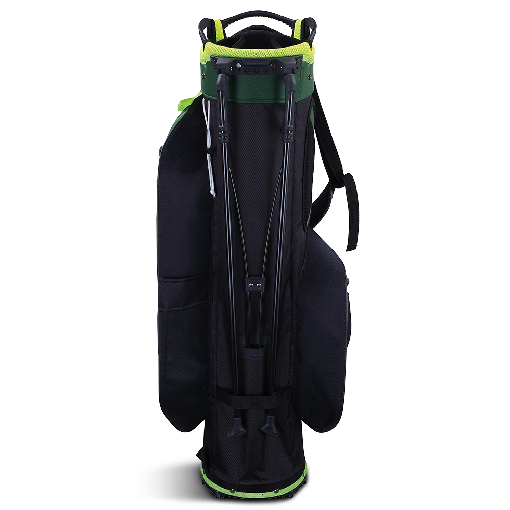 Big Max Aqua Eight G Waterproof Stand Bag – Forest Green/Black/Lime
