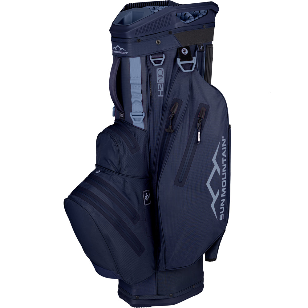 Sun Mountain H2NO Lite Waterproof Cart Bag – Navy Trident
