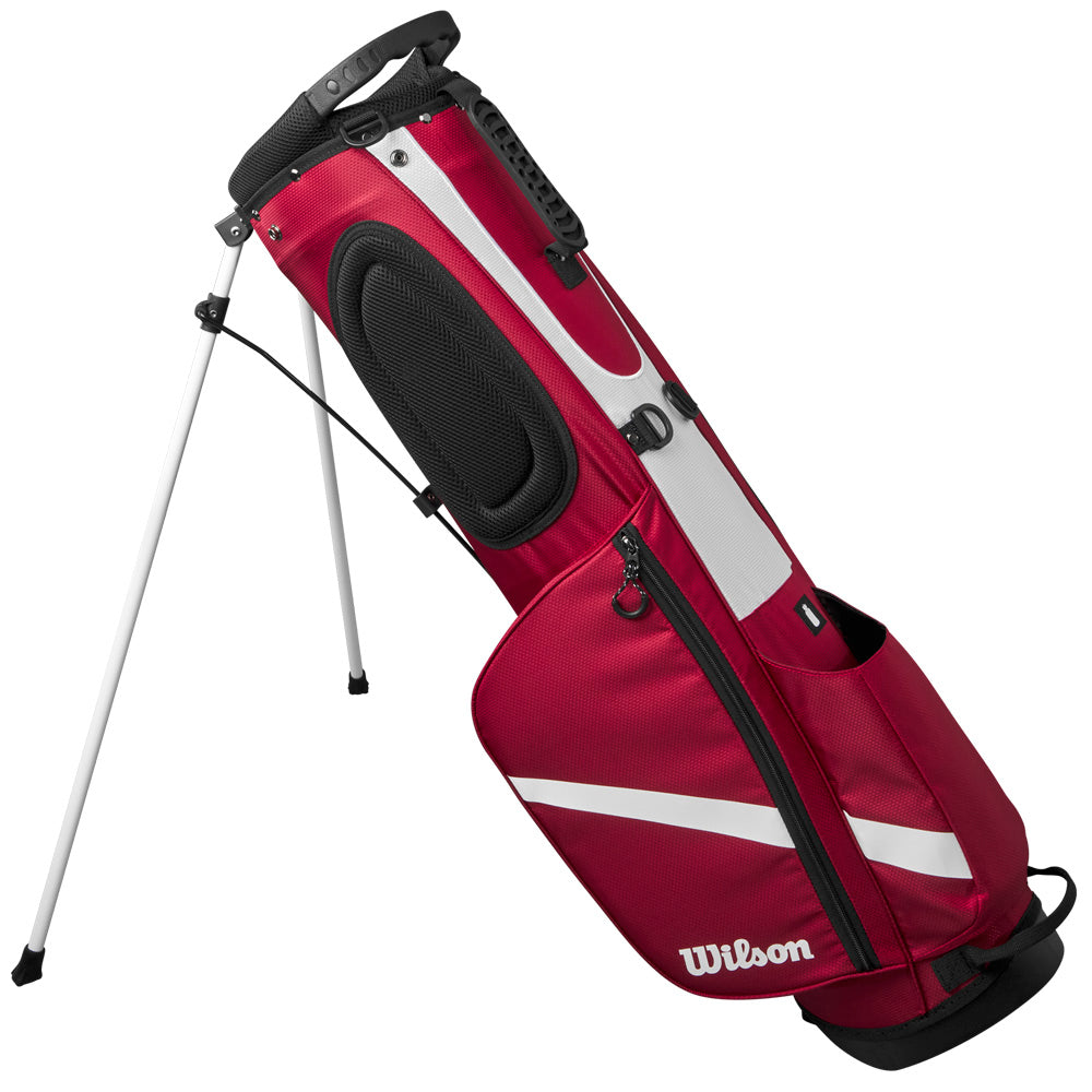 Wilson QS Lite Stand Bag – Red/White/Black