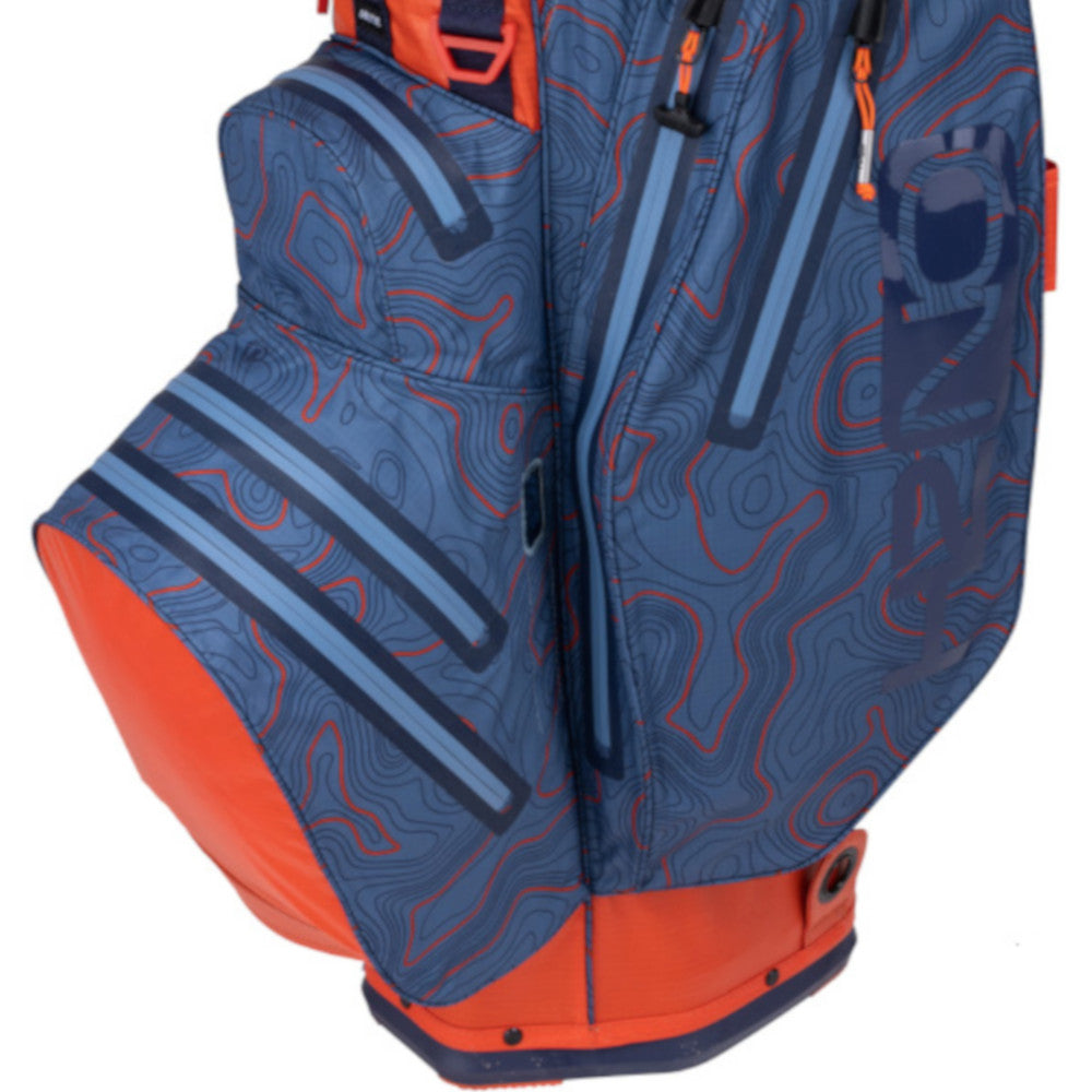 Sun Mountain H2NO Adventure Waterproof Cart Bag – Tango/Dust