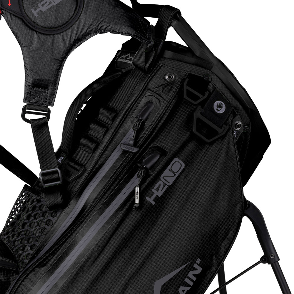 Sun Mountain H2NO 14-Way Lite Waterproof Stand Bag – Steel/Black