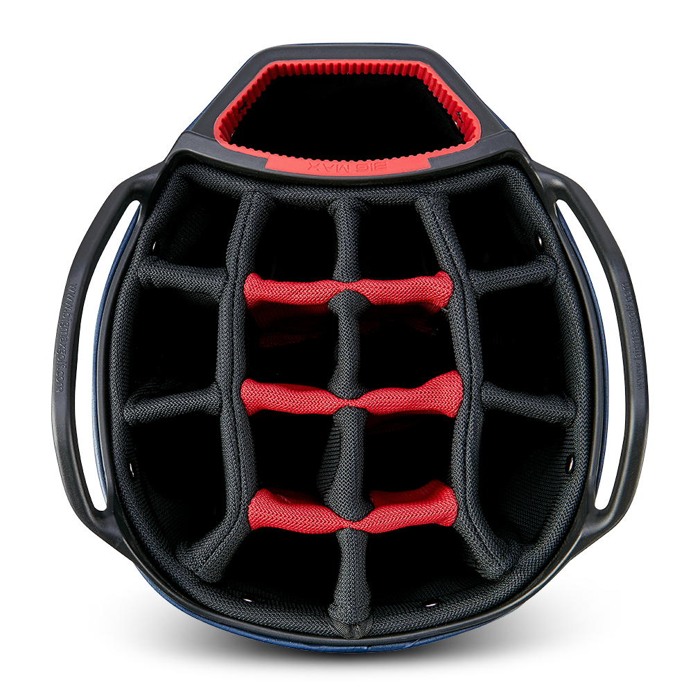 Big Max Aqua Tour 4 Waterproof Cart Bag – Off White/Navy/Red