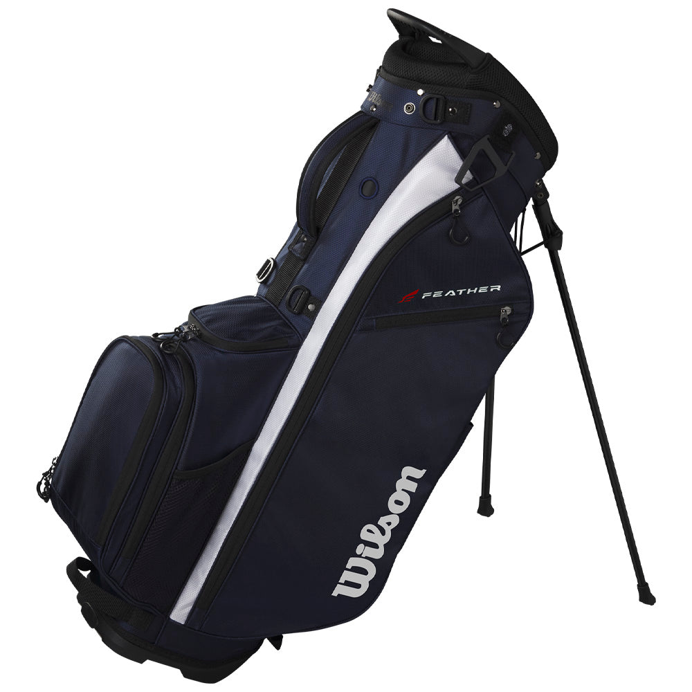Wilson Feather Stand Bag – Navy/White
