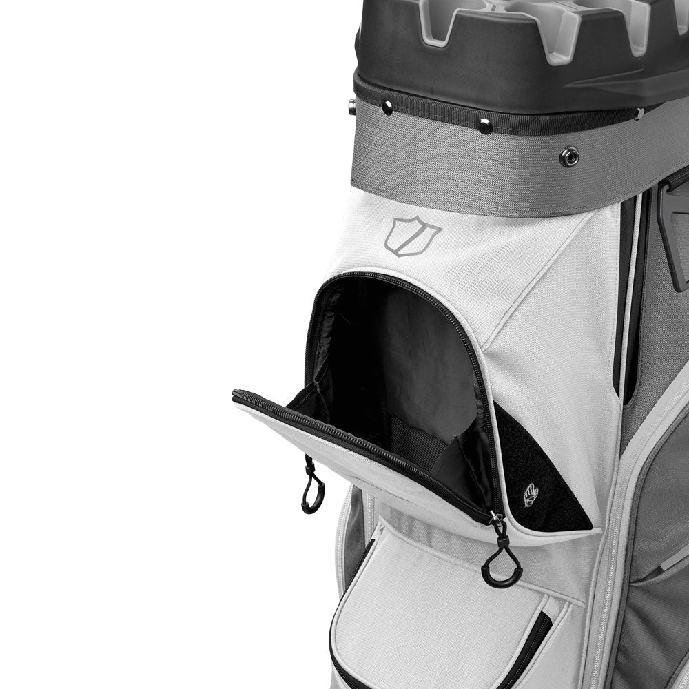 Wilson I-Lock Cart Bag – Grey/White/Black