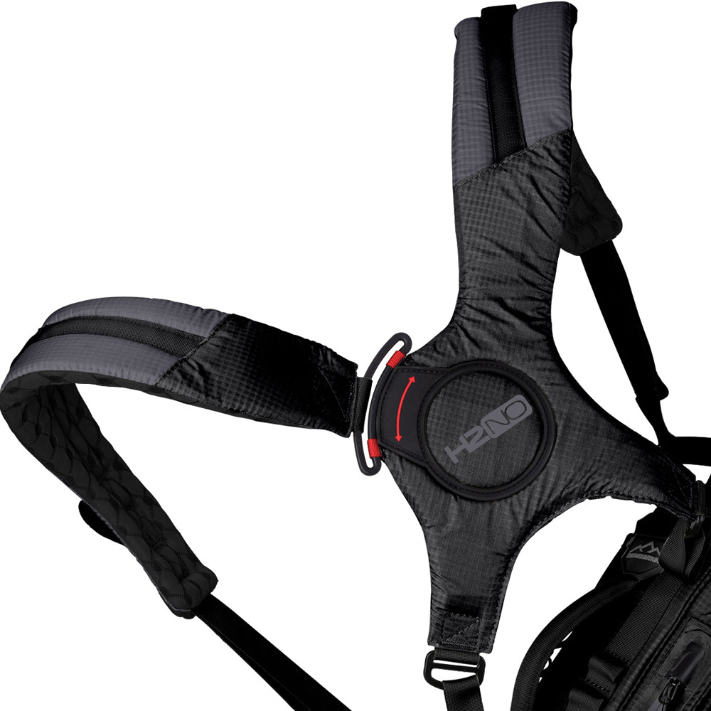 Sun Mountain H2NO 14-Way Lite Waterproof Stand Bag – Steel/Black