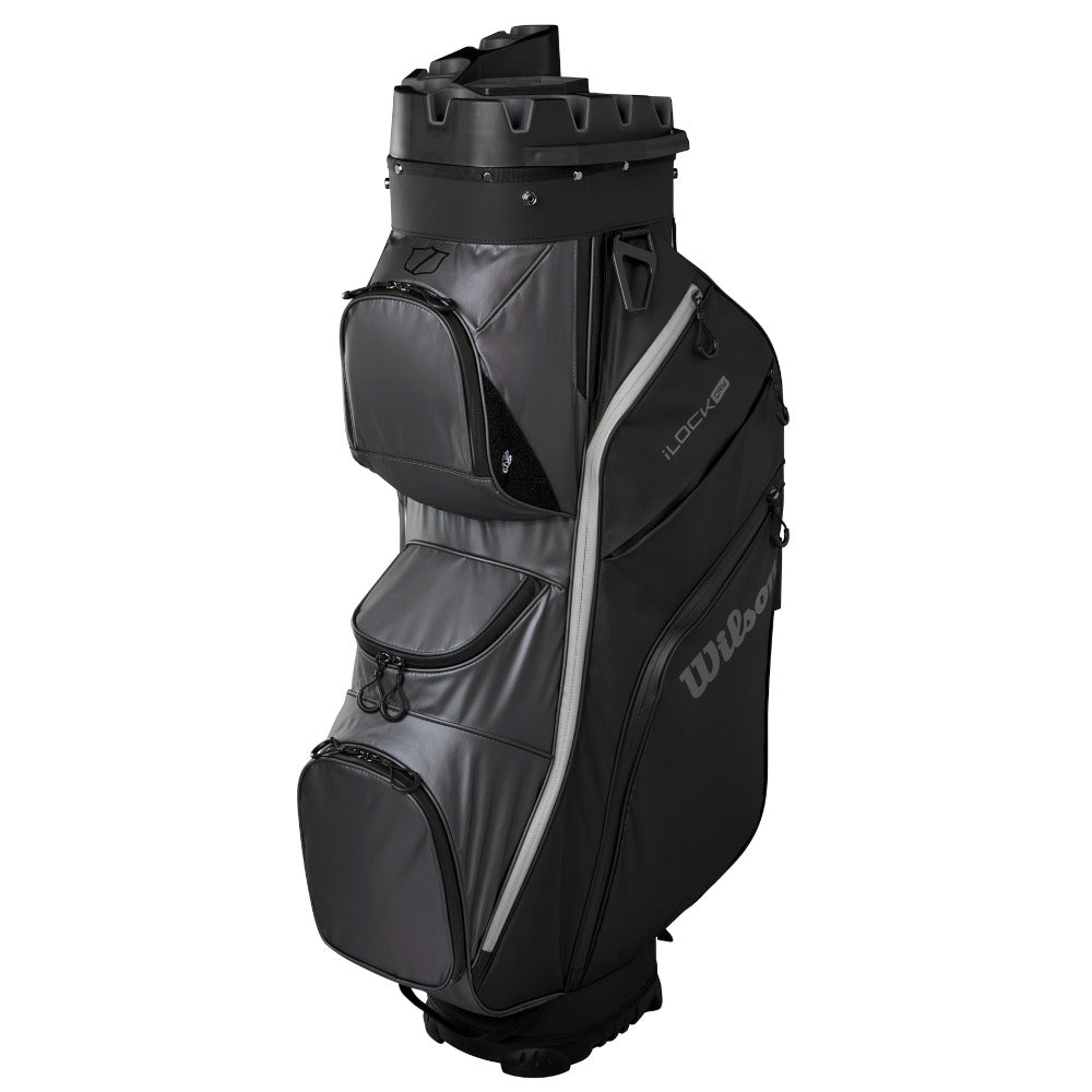Wilson I-Lock Cart Bag – Black/Grey