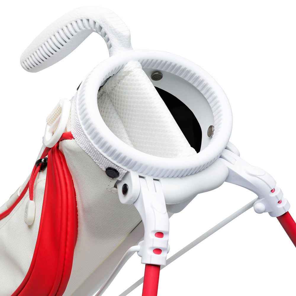 Sunday Golf Loma Pencil Stand Bag – Red/Off White