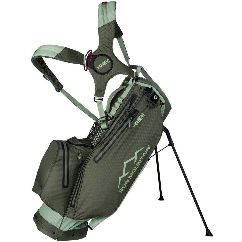 Sun Mountain H2NO 14-Way Lite Waterproof Stand Bag – Fairway/Camp