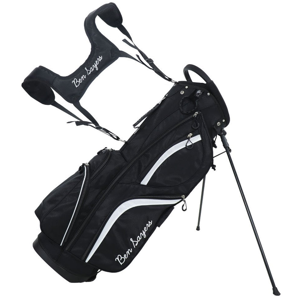 Ben Sayers DLX Stand Bag – Black/White