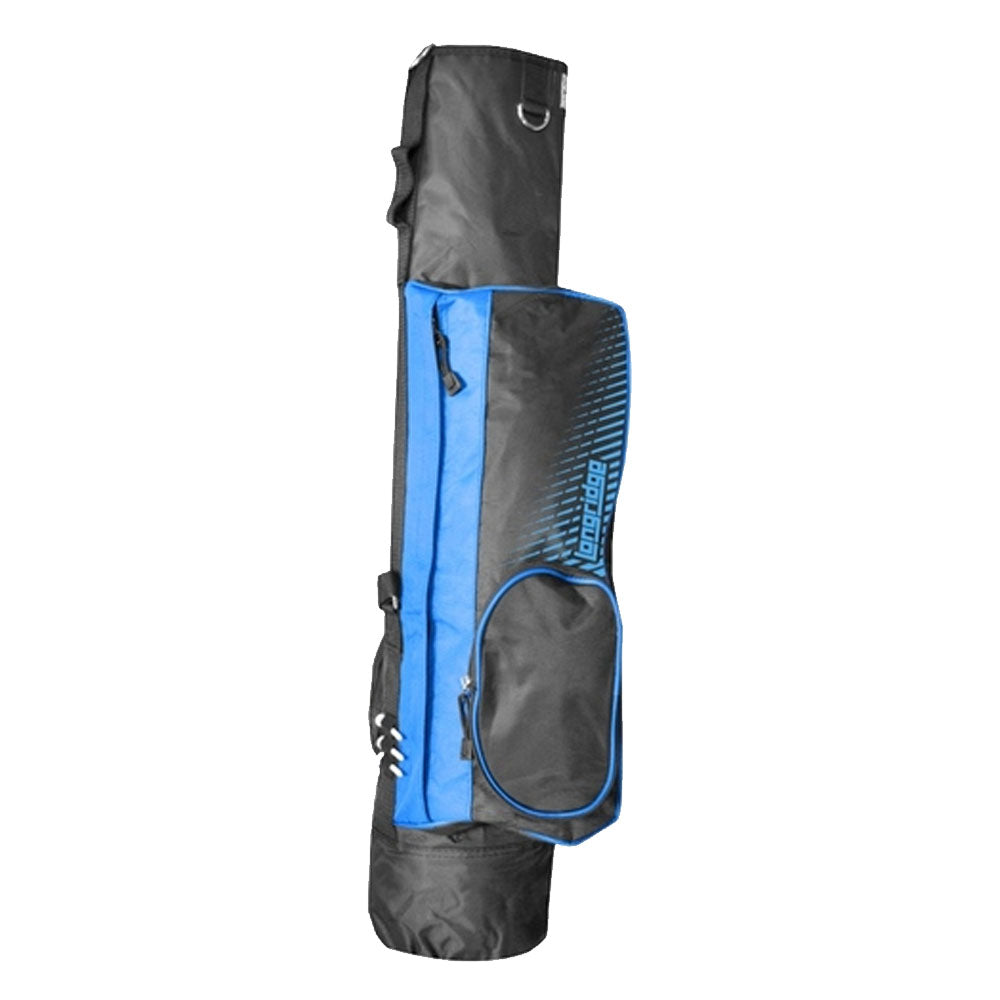 Longridge 5 Inch Pencil Bag – Black/Blue