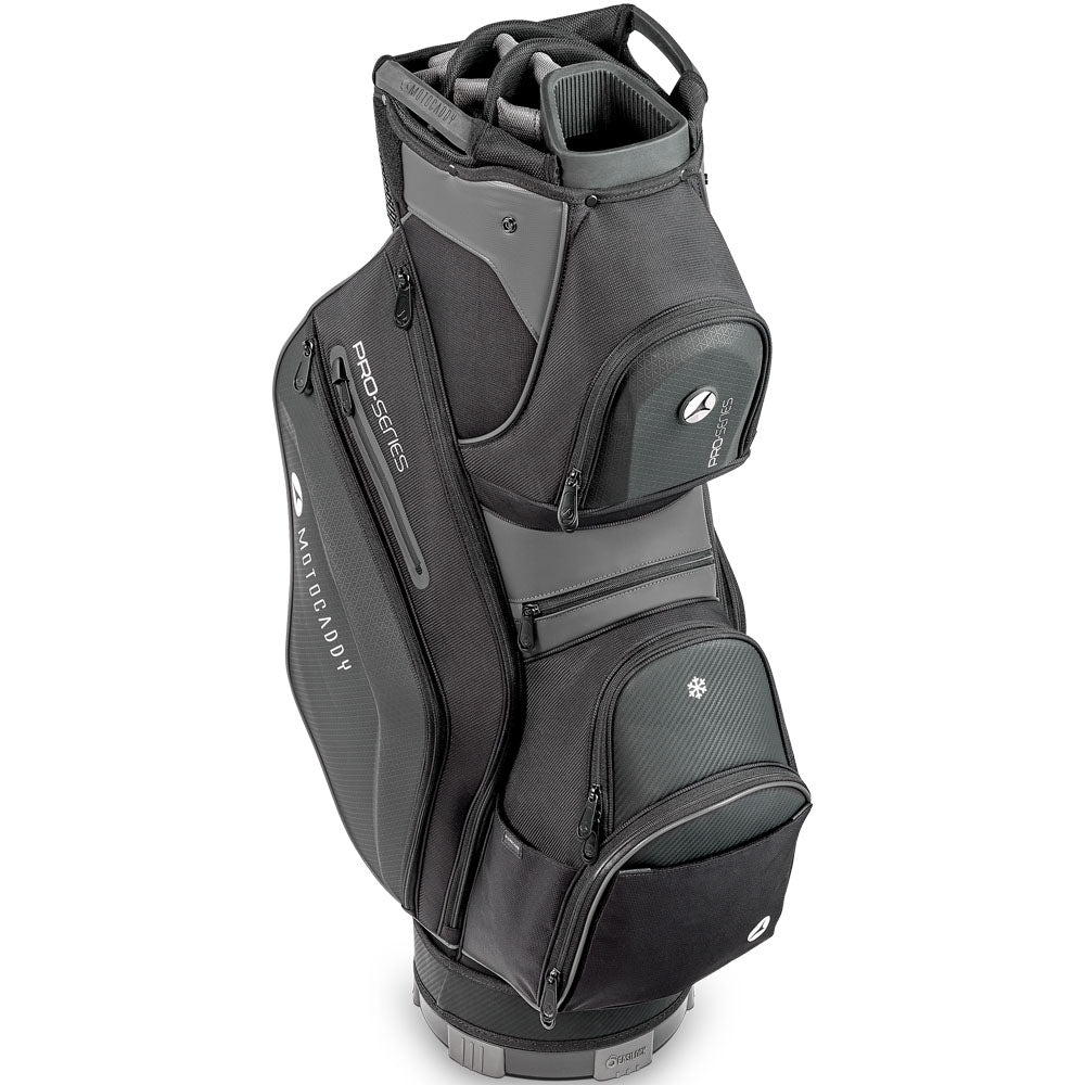 Motocaddy Pro Series Cart Bag – Black/Charcoal