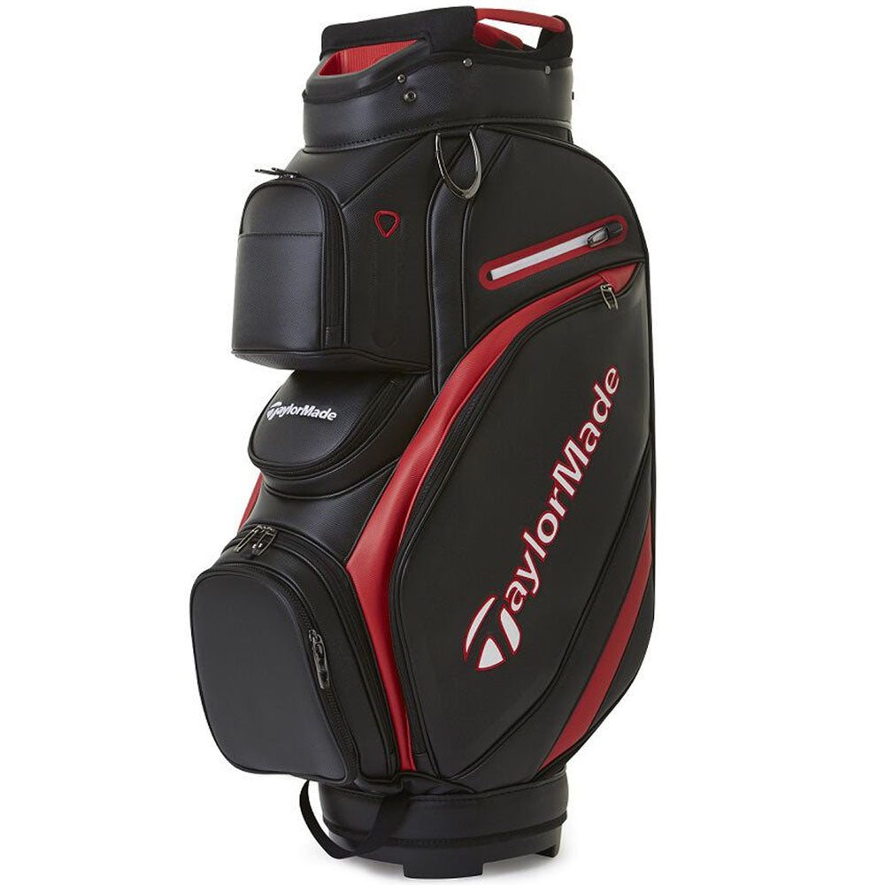 TaylorMade Deluxe Cart Bag – Black/Red