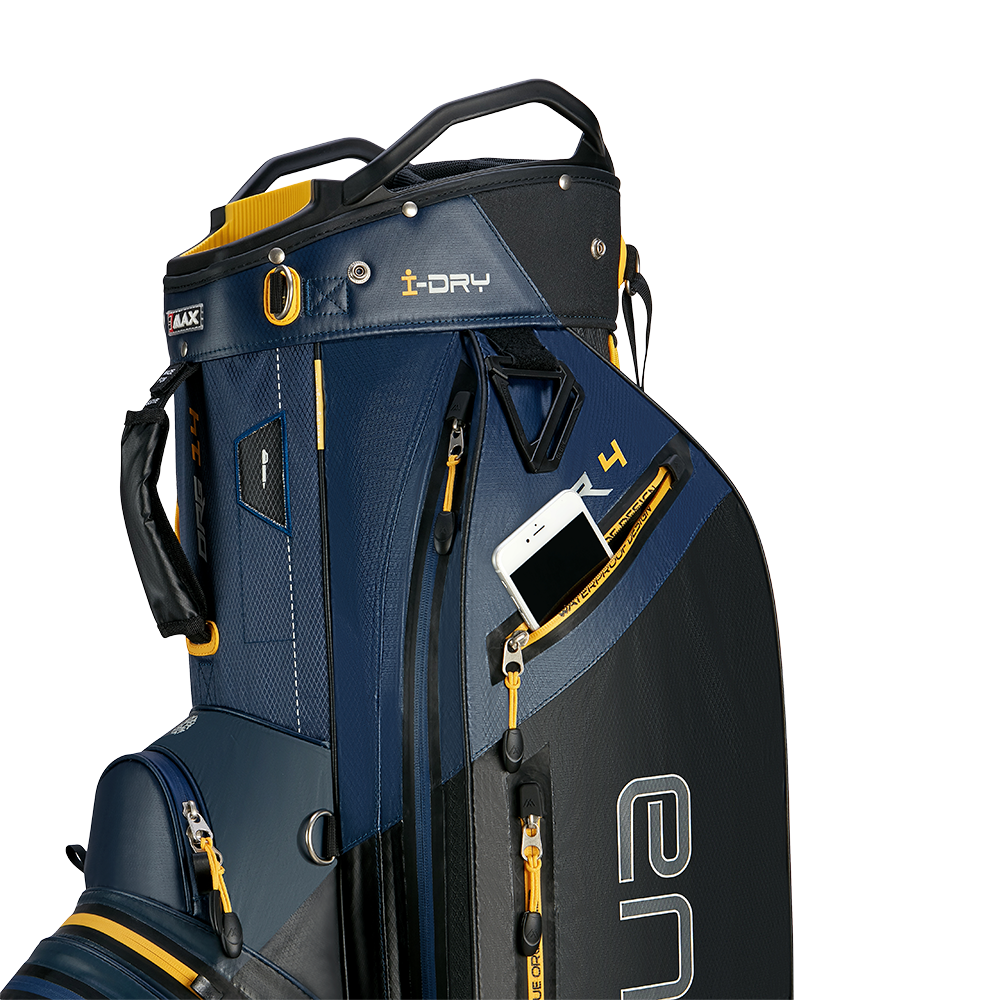 Big Max Aqua Tour 4 Waterproof Cart Bag – Navy/Black/Corn
