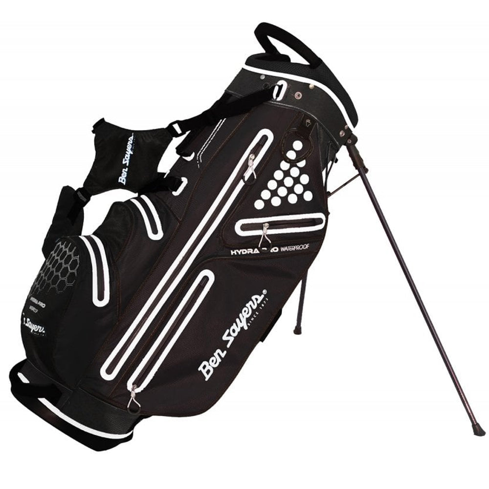 Ben Sayers Hydra Pro Waterproof Stand Bag – Black/Grey
